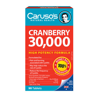 Cranberry 30,000 by Caruso's Natural Health 90 tabs
