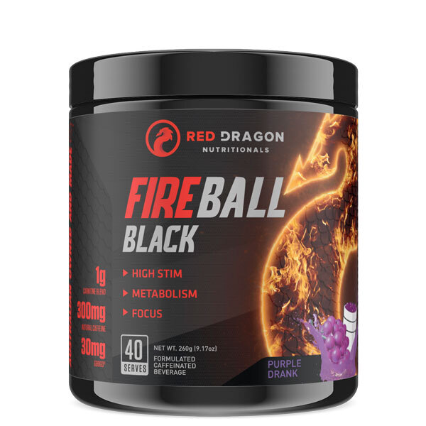 Fireball Black by Red Dragon 40 Serves