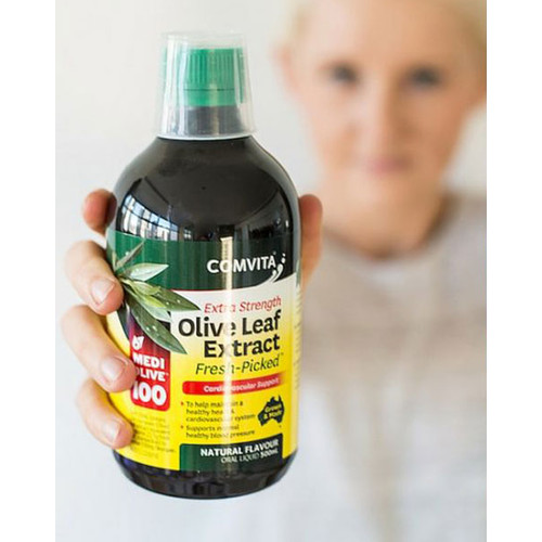 Olive Leaf Extract Extra Strength 500ml by Comvita Exp 07/2017