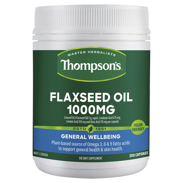 Flaxseed Oil by Thompsons 200 Vegi-caps