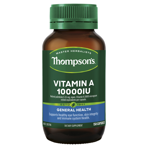 Vitamin A  10000IU by Thompsons 150 caps