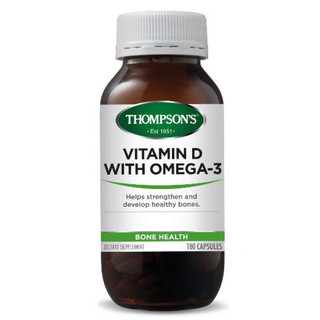 Vitamin D with Omega by Thompsons 180 caps