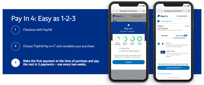 PayPal in 4