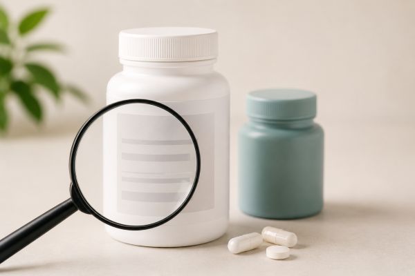 Vitamin and mineral supplement label reading guide