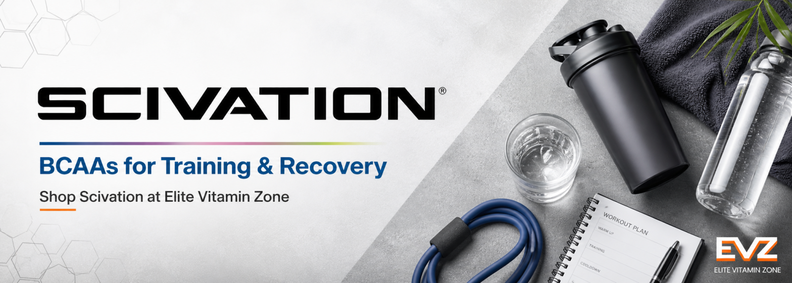 Scivation XTEND BCAA supplement range available from Elite Vitamin Zone