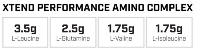 Xtend performance BCAA Amino Complex Elite Vitamin Zone