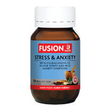 Stress & Anxiety by Fusion Health 120 Tablets