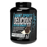 Delicious Protein Powder Elite by Giant Sports 2.27KG Cookies & Cream