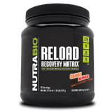 Nutrabio Reload Recovery Matrix 30 Serves Muscle Recovery Hydration Orange Mango