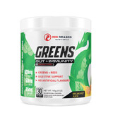 GREENS GUT + IMMUNITY by RED DRAGON NUTRITIONALS 30 Serve Breakfast Juice