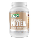 X50 100% Lean Whey Protein 30 serves Cinnamon Donut