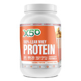 X50 100% Lean Whey Protein 30 serves Caramel Popcorn