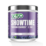 X50 Showtime Thermoshred 60 serves Grape