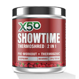 X50 Showtime Thermoshred 60 serves Raspberry