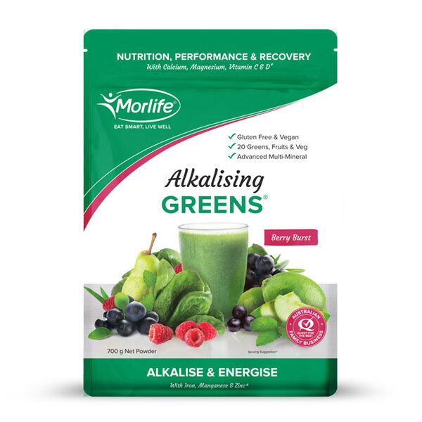 Alkalising Greens NEW by Morlife 700gm