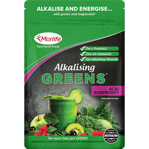 Alkalising Greens by Morlife 300gm