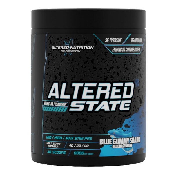 Altered Nutrition Altered State V3 600g Blue Gummy Shark