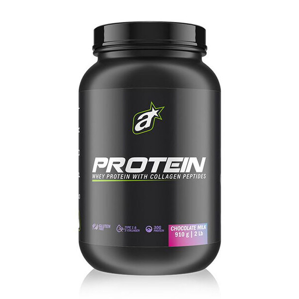 Whey Protein with Collagen by Athletic Sport 910gm