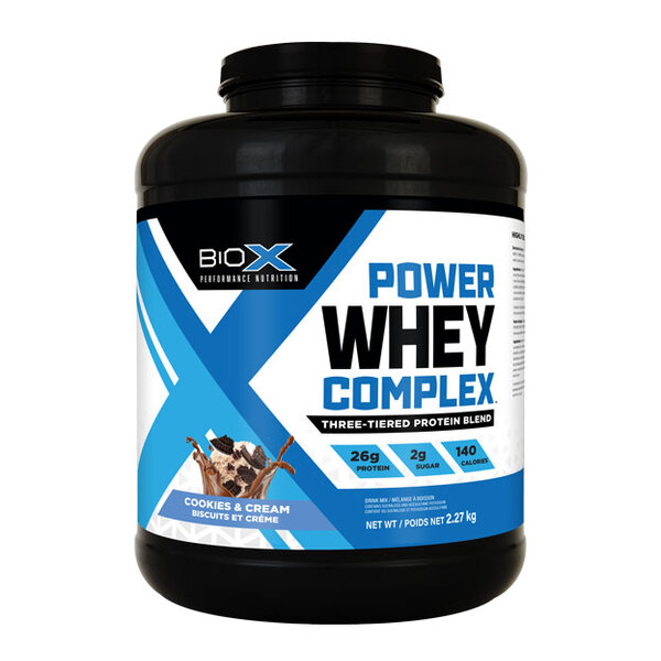 Power Whey Complex 2.27kg Cookies & Cream by BioX Nutrition