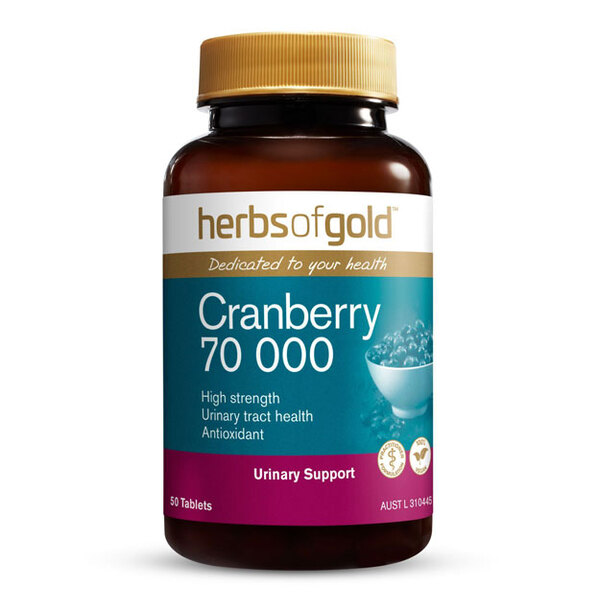 Cranberry 70000 by Herbs of Gold 50 tabs