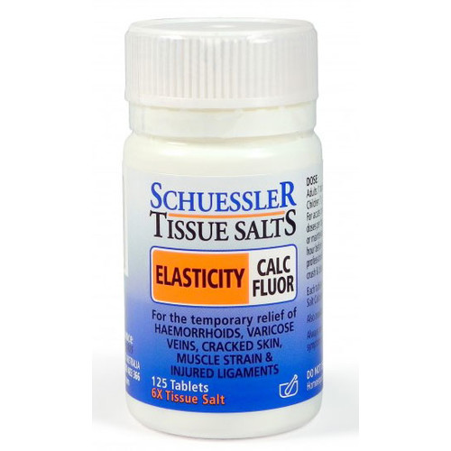 Schuessler Calc Fluor Tissue Salts 125 tabs