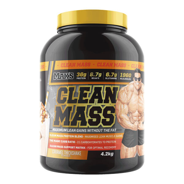 Clean Mass Gainer 4.54KG by Max's