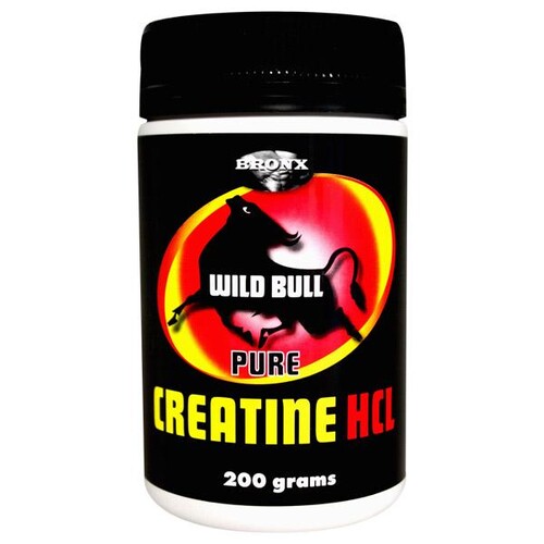 Creatine HCL 200gm by Wild Bull