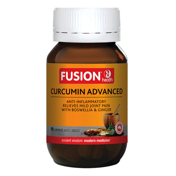 Curcumin Advanced by Fusion Health 90 caps EXP 03/24