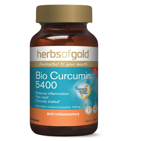 Bio Curcumin 5400 by Herbs of Gold 60 tabs