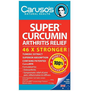 Curcumin Arthritis Relief by Caruso's 90 Caps