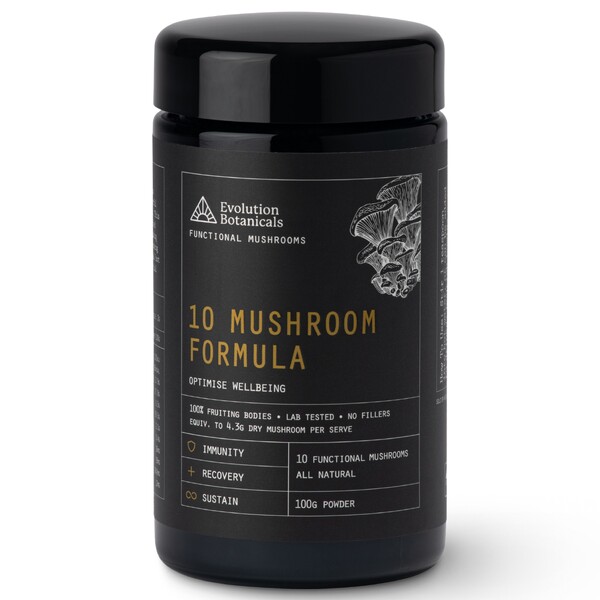 Evolution Botanicals 10 Mushroom Formula Powder