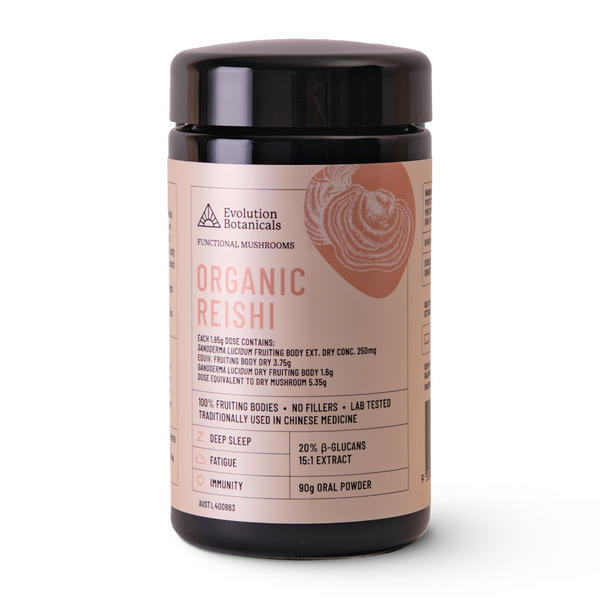 Evolution Botanicals Organic Reishi 90g Powder