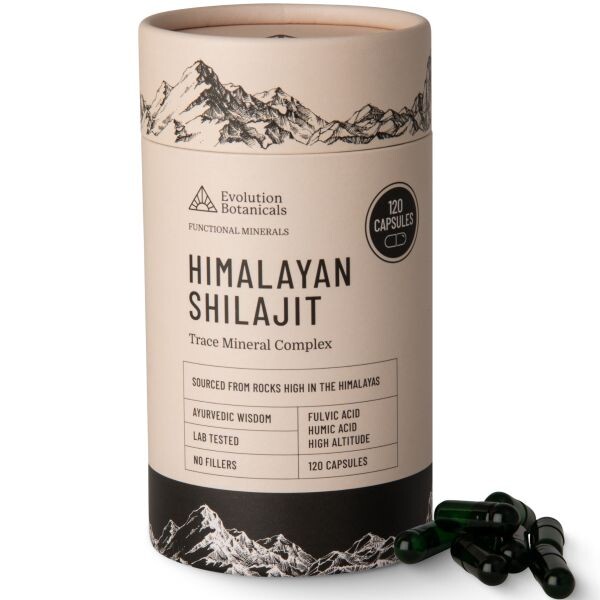 Evolution Botanicals Himalayan Shilajit 120 Capsules