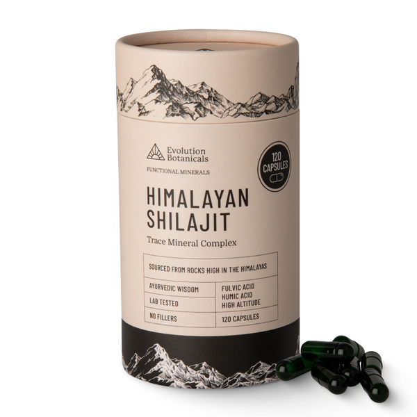 Evolution Botanicals Himalayan Shilajit 120 Capsules