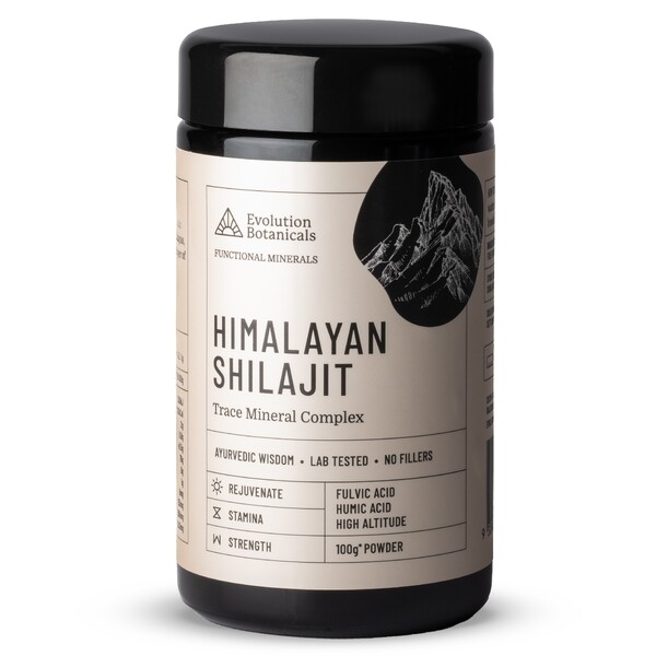 Evolution Botanicals Organic Himalayan Shilajit Powder 100gm Jar