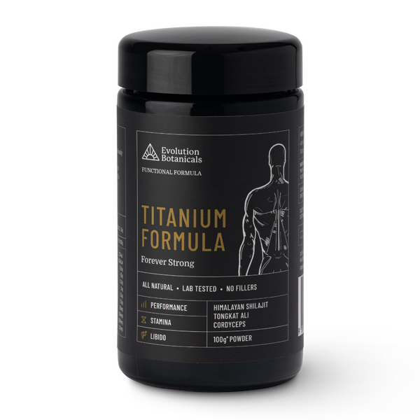 Evolution Botanicals Titanium Formula Powder 100g Jar