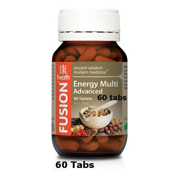 Energy Multi Advanced 60 Tabs by Fusion Health