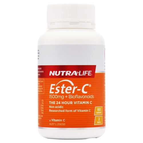 Ester-C 1500 + Bioflavanoids by Nutra Life