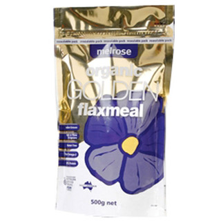 Organic Golden Flaxmeal 500gm by Melrose