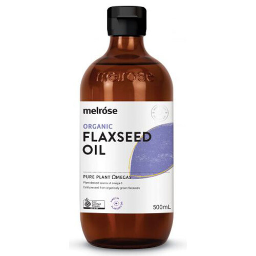 Organic Flaxseed Oil by Melrose 500ml