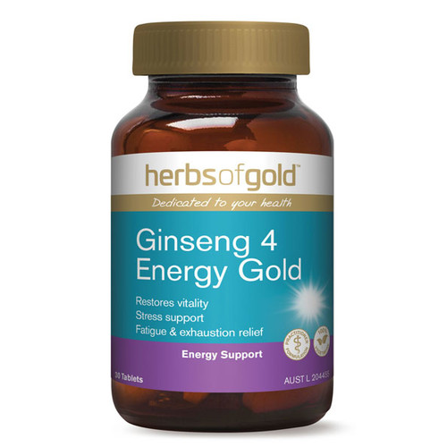 Ginseng 4 Energy by Herbs of Gold 60 tabs
