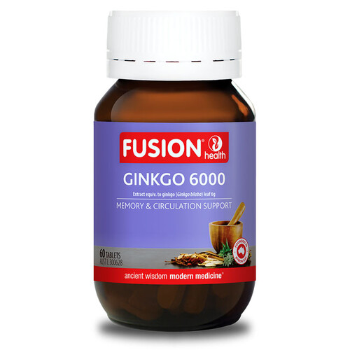 Ginkgo Biloba 60 tabs by Fusion Health