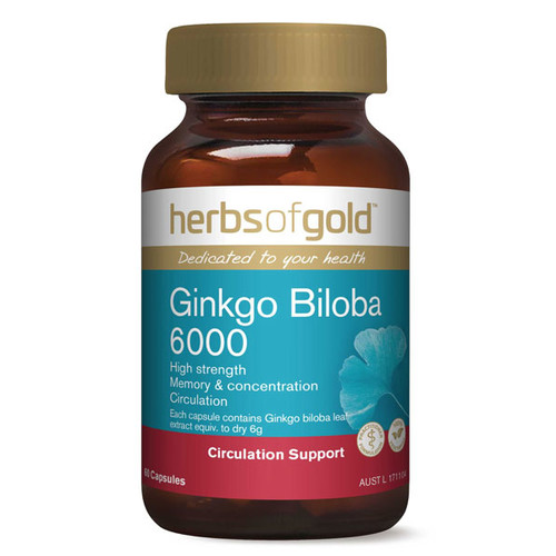 Ginkgo Biloba by Herbs of Gold 60 vcaps