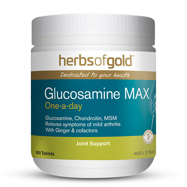 Glucosamine MAX 180 tabs by Herbs of Gold