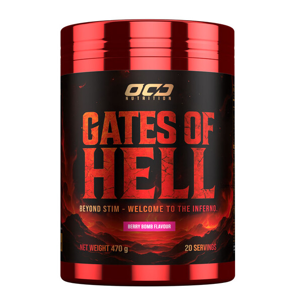 Gates Of Hell Pre Workout by OCD Nutrition Berry Bomb