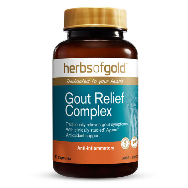 Gout Relief by Herbs of Gold 60 caps