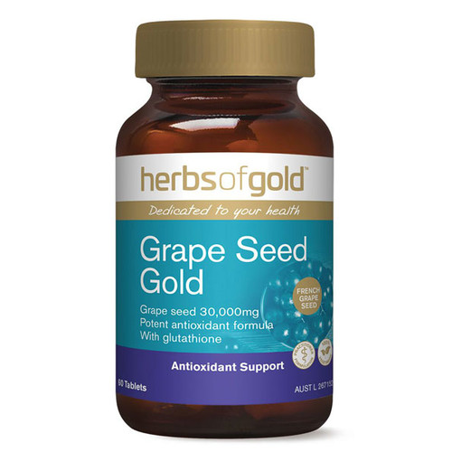 Grape Seed Gold by Herbs of Gold 60 tabs