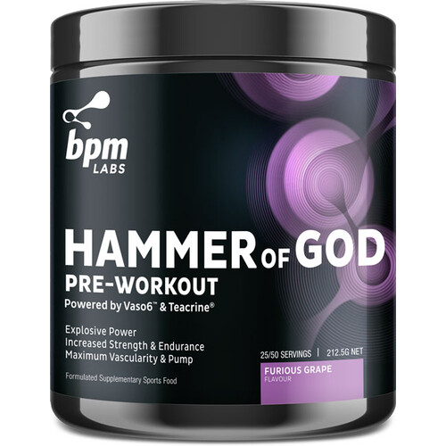 Hammer of God Pre-Workout by BPM Labs