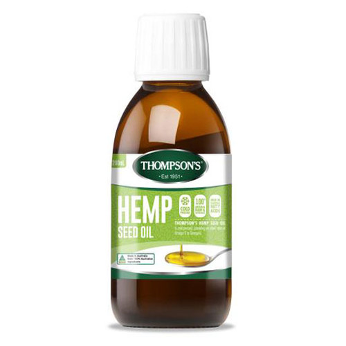 Hemp Seed Oil 200ml by Thompsons
