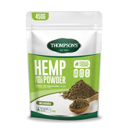 Hemp Protein Powder by Thompsons 450gm